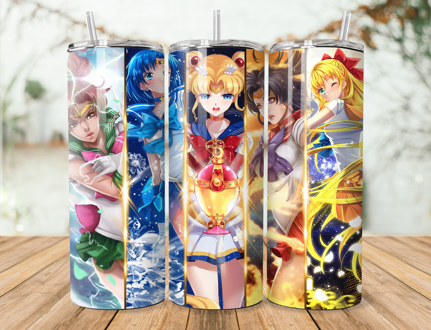 Sailor Moon Characters Tumbler